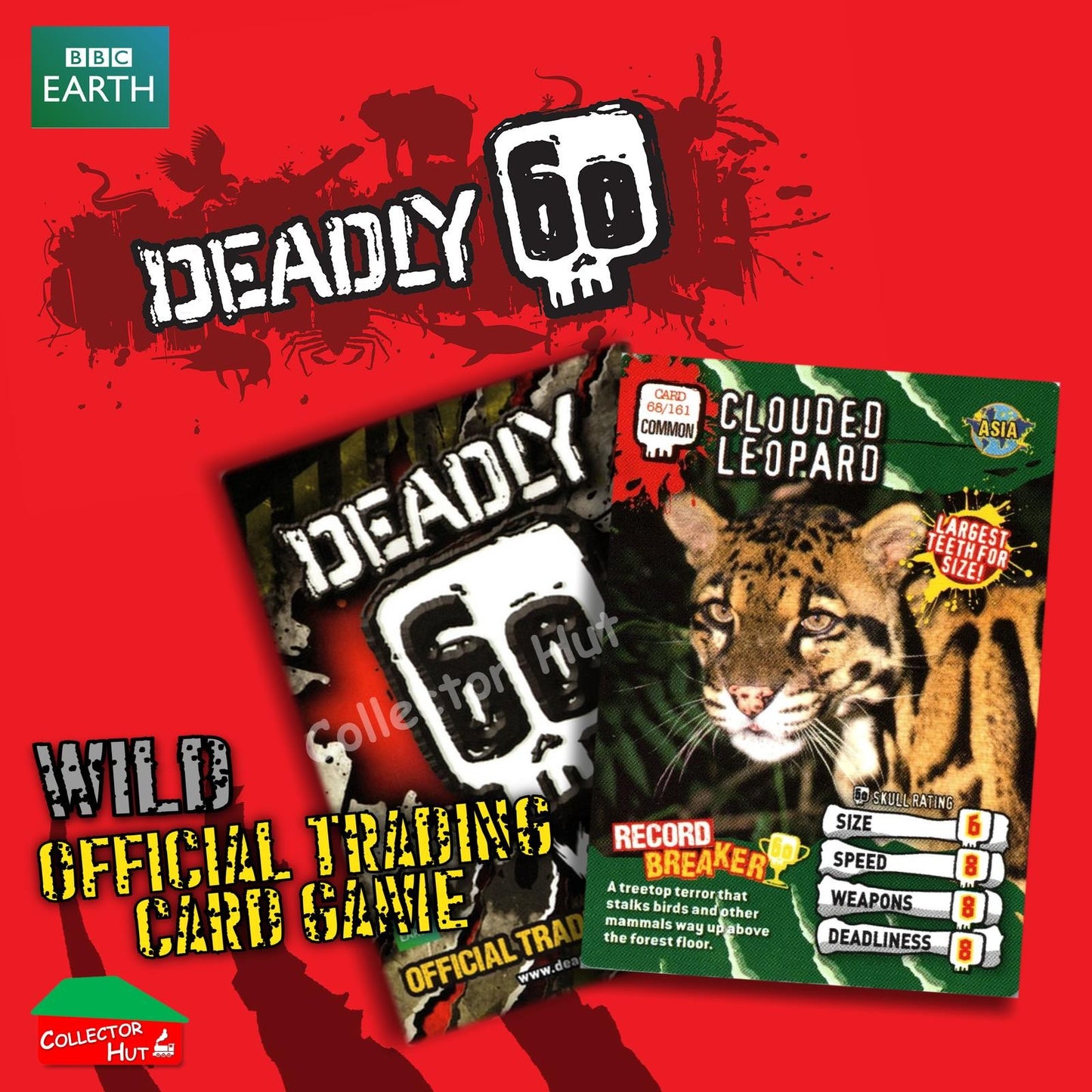 CBBC Deadly 60 WILD Trading Cards  Choose Your Cards