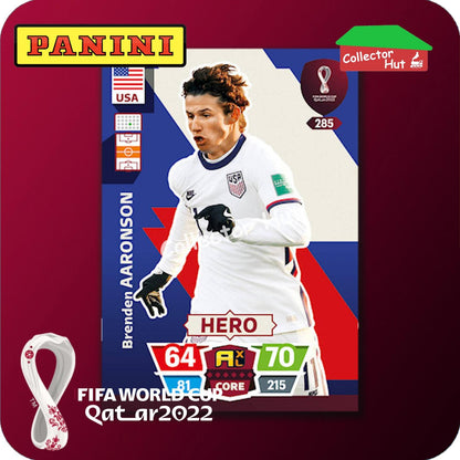 Panini Adrenalyn XL Qatar World Cup 2022 Trading Cards BASE SET #145-288