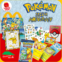McDonald's Happy Meal 2021 Pokémon 25th Anniversary Trading Cards You Choose