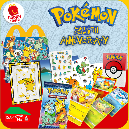 McDonald's Happy Meal 2021 Pokémon 25th Anniversary Trading Cards You Choose