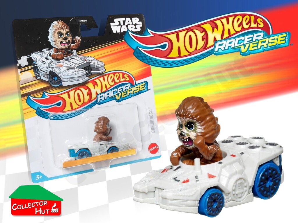 Hot Wheels RacerVerse Racer Verse Die Cast Character Race Cars