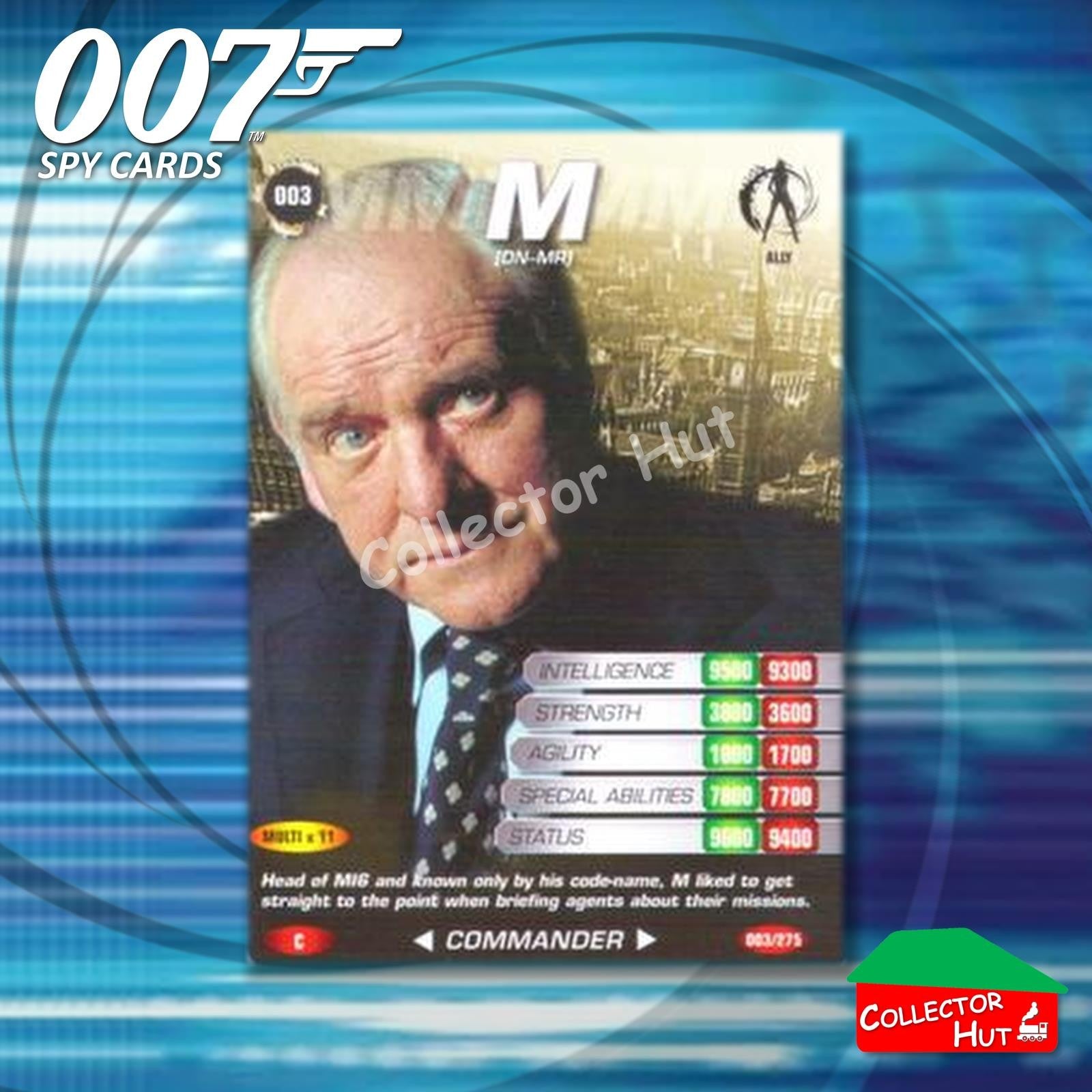 James Bond 007 Commander Spy Cards BASE COMMON YOU CHOOSE
