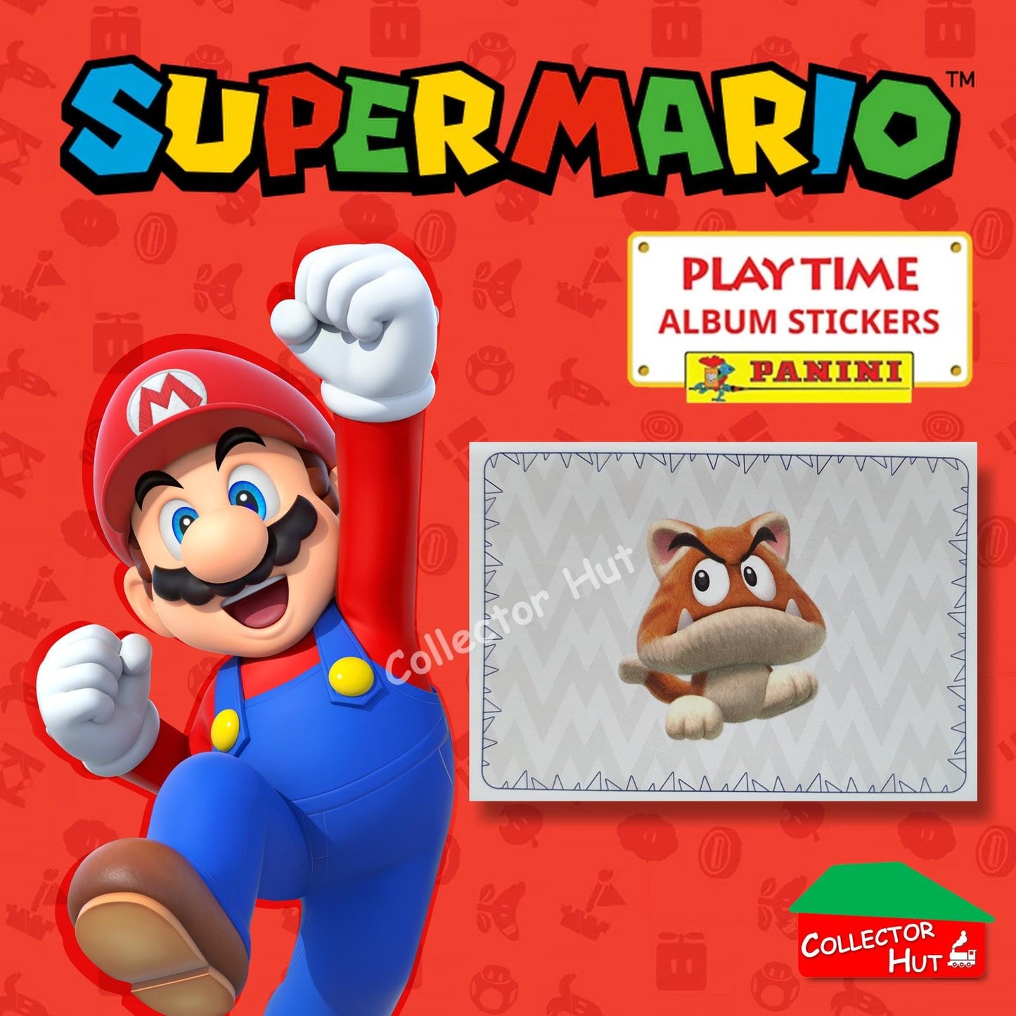Panini Super Mario Playtime Sticker Collection Singles