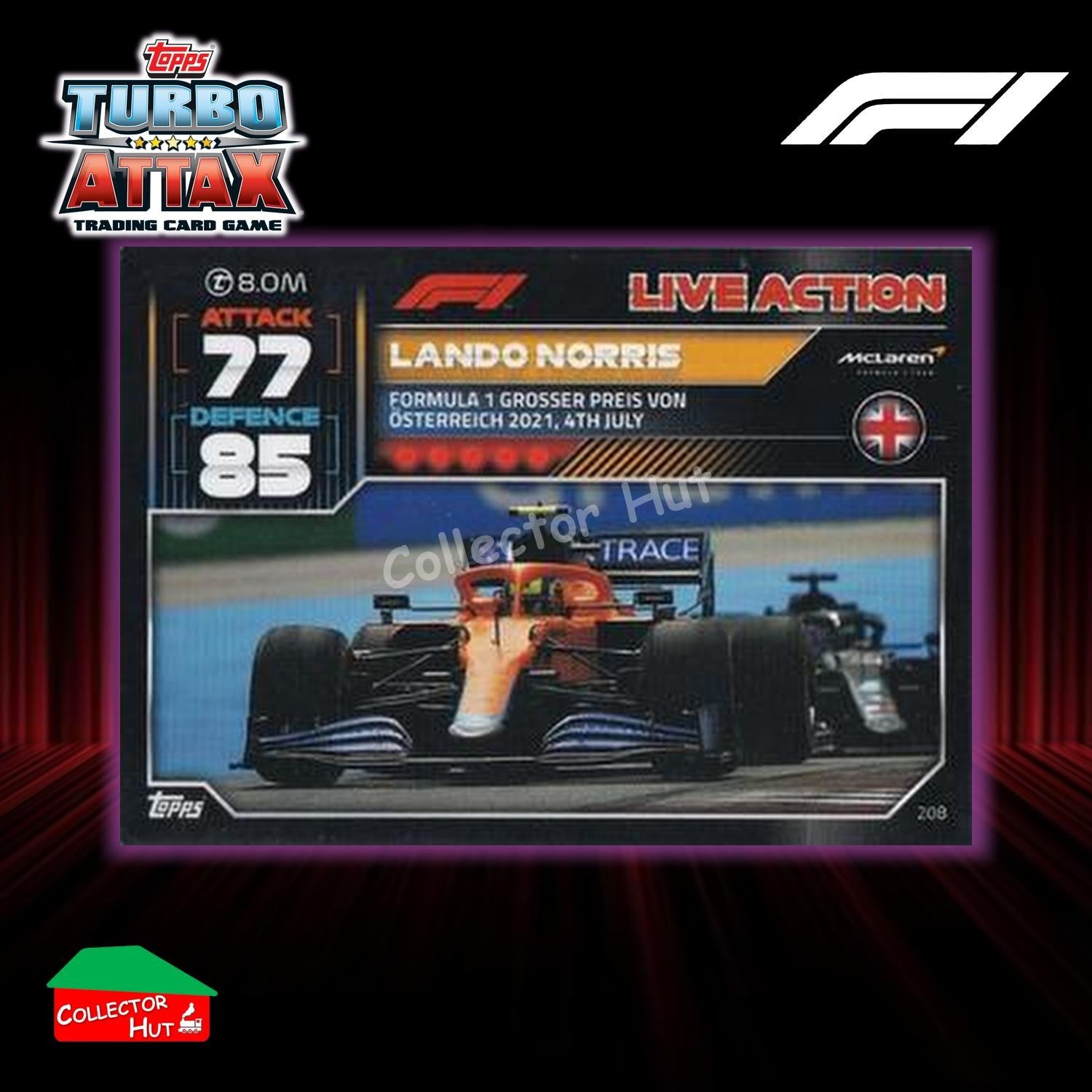 Topps Turbo Attax Formula 1 F1 2022 #136-279 Base Cards YOU CHOOSE