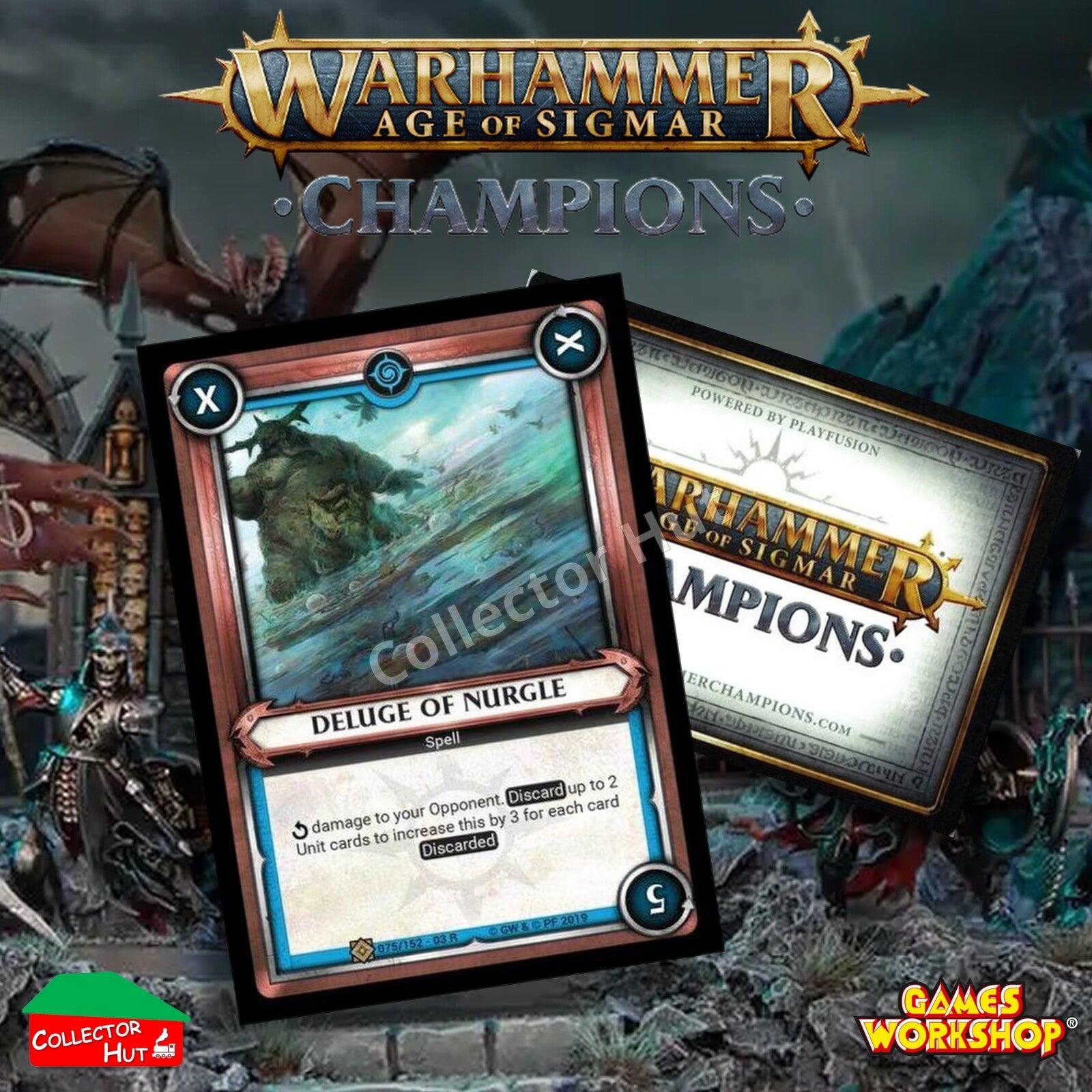 Warhammer Age of Sigmar: Champions Wave 3 SAVAGERY FOIL Cards CHOOSE SINGLES