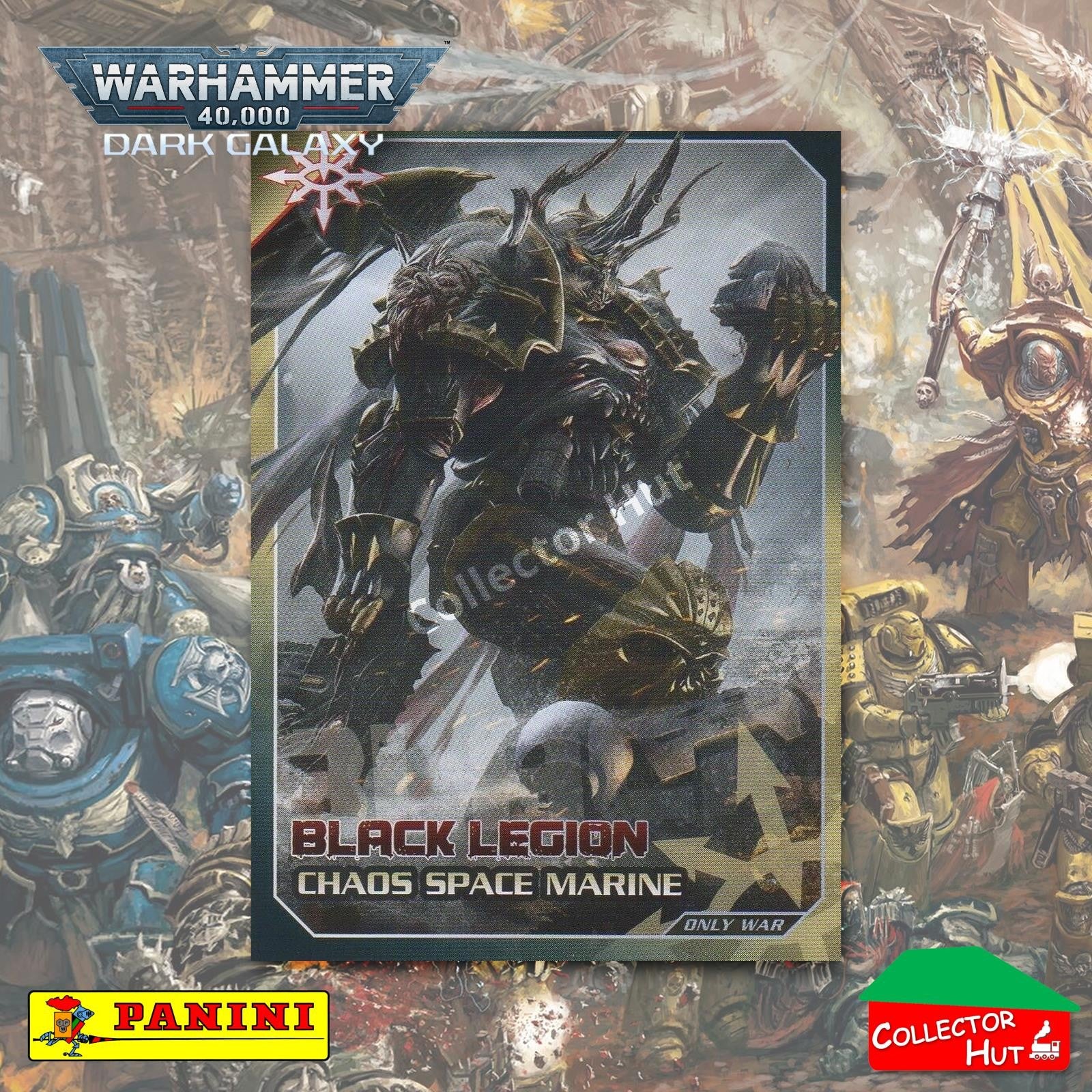 PANINI Warhammer 40,000 Dark Galaxy Only War Base Trading Cards #1-225