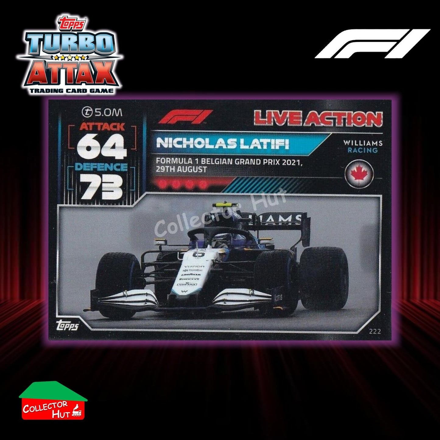 Topps Turbo Attax Formula 1 F1 2022 #136-279 Base Cards YOU CHOOSE