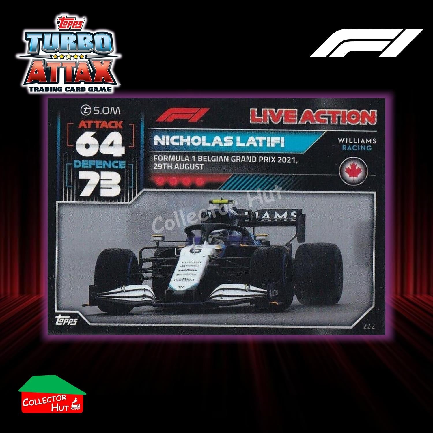 Topps Turbo Attax Formula 1 F1 2022 #136-279 Base Cards YOU CHOOSE
