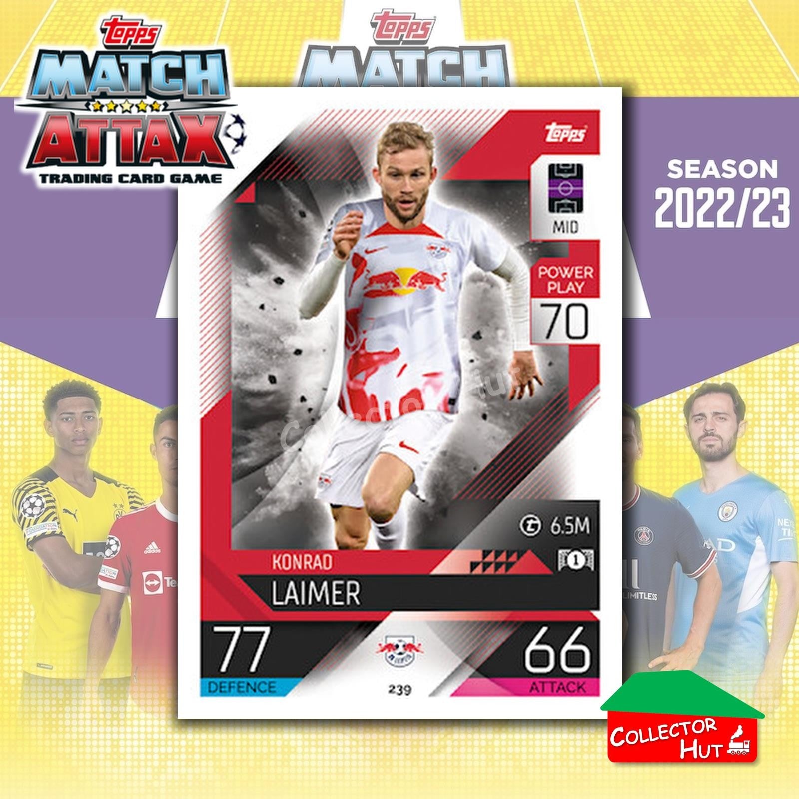 Topps Match Attax Europa Champions League 2022/23 TCG Trading Cards Base 190-387