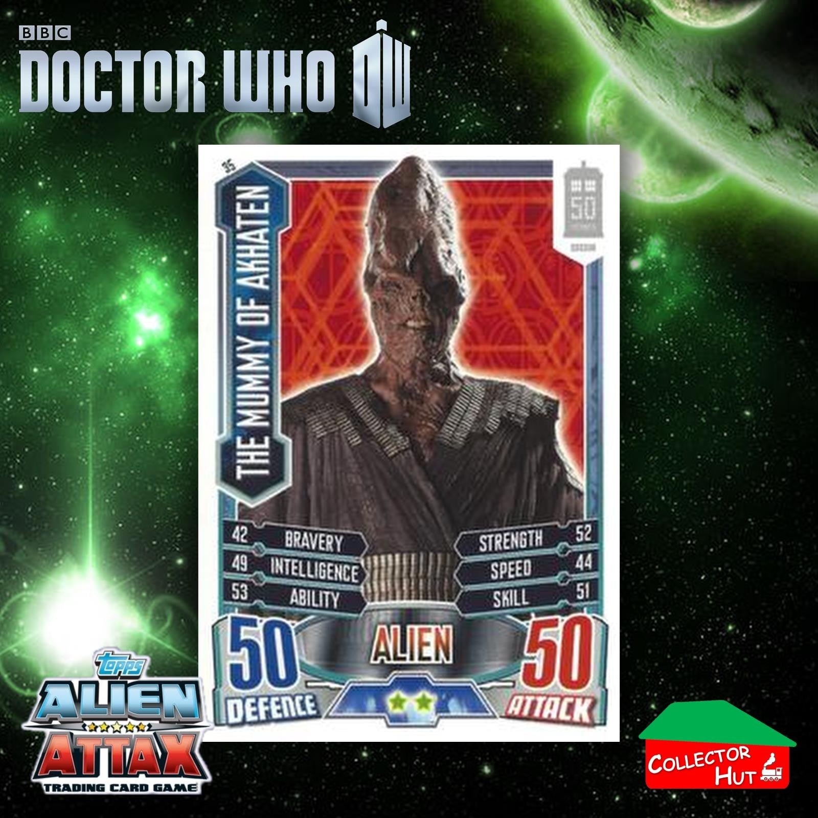 Topps Doctor Who Alien Attax 50th Anniversary Edition Companion Timeless Cards
