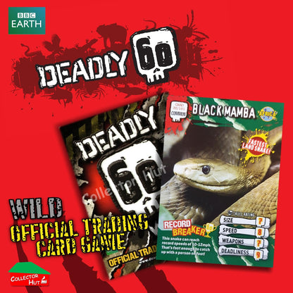CBBC Deadly 60 WILD Trading Cards  Choose Your Cards