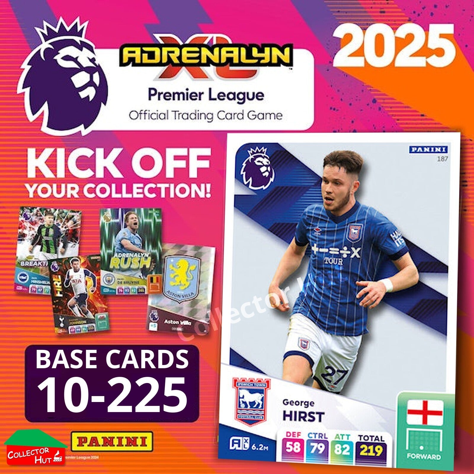 Panini Adrenalyn XL Premier League 2025 2024/25 Base & Foils #10-225