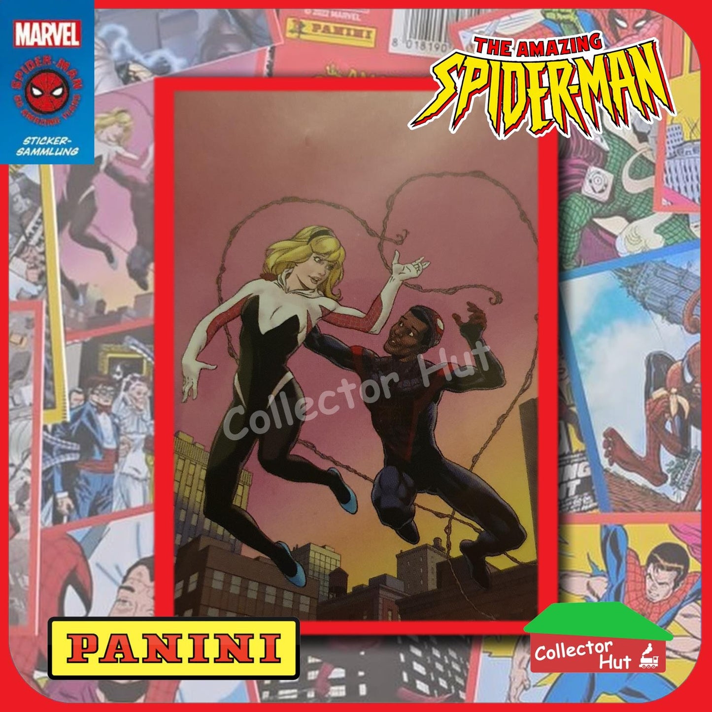 Panini The Amazing Spider-Man 60th Anniversary Sticker Collection Singles