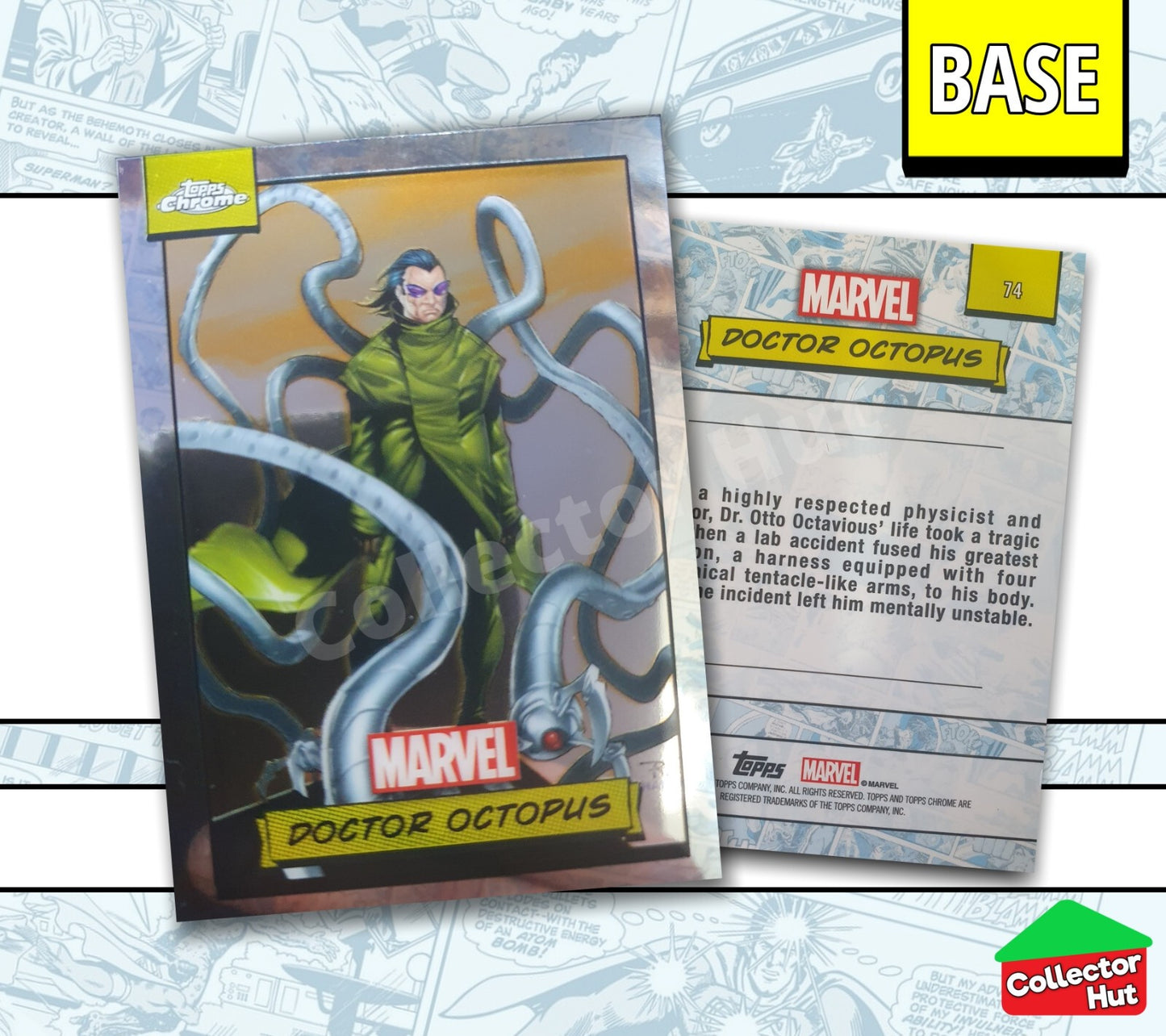 Marvel Topps Chrome 2024 Base Card Collection 1-150 YOU CHOOSE
