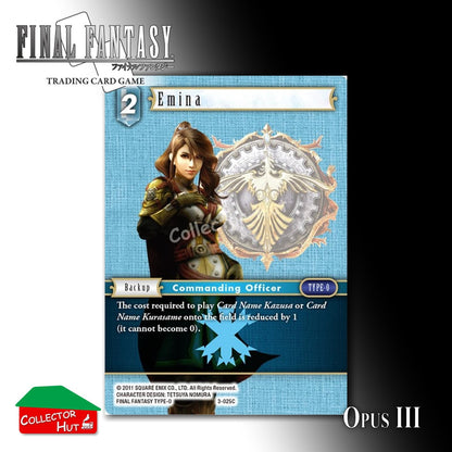 Final Fantasy Trading Card Game OPUS III 3 FOIL CARDS You Choose