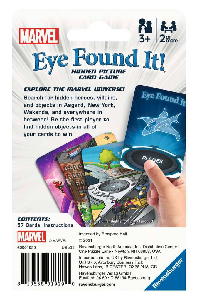 Marvel Eye Found It Card Game for Children by Ravensburger