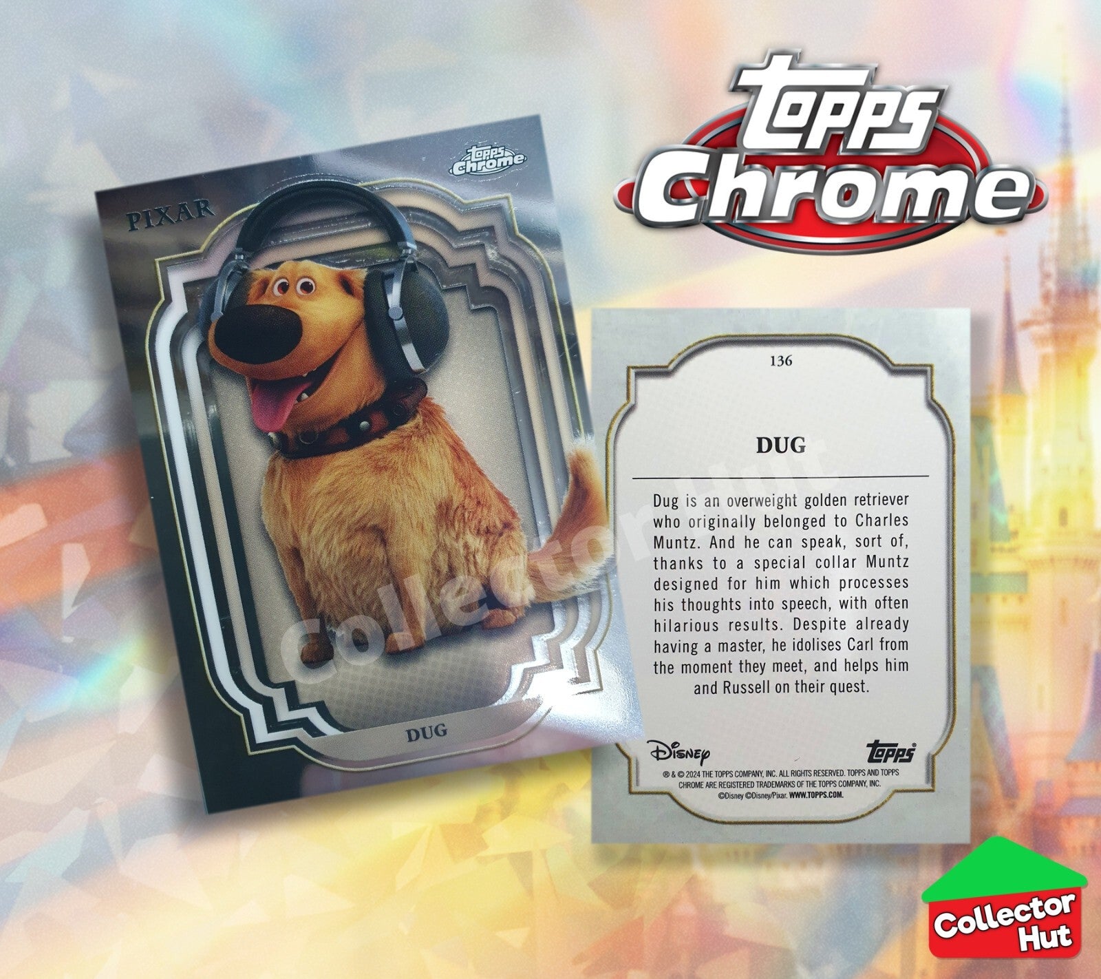 Disney Topps Chrome 2024 Base Cards 1-200 Pick Singles to Complete Your Set