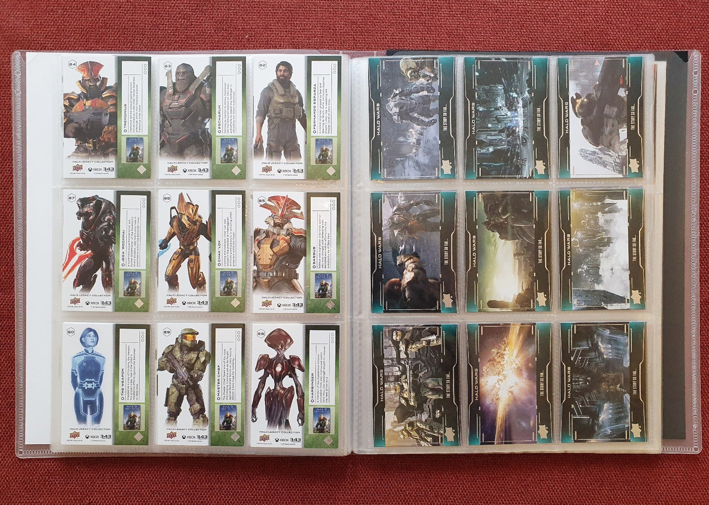 Halo Legacy Trading Card Collection Complete 180 Base Set Upper Deck 2023