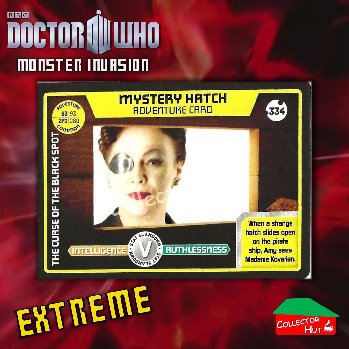 DOCTOR WHO Monster Invasion EXTREME Cards 166-344 New Fresh & Sleeved YOU CHOOSE