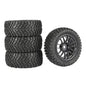 RC Model Wheels Tyres 12mm Hub 75mm x 32mm 46g 4pcs Set Car Truck