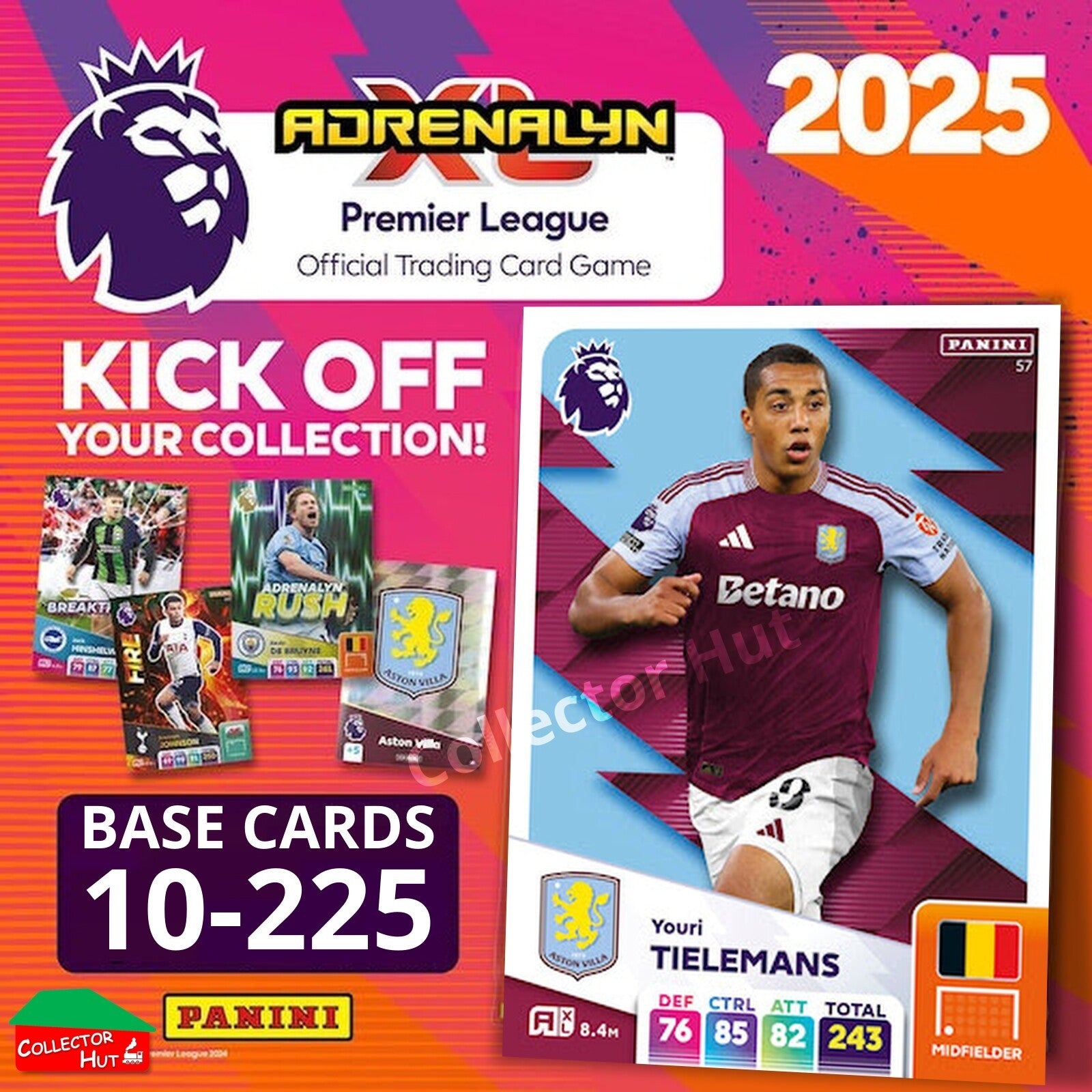 Panini Adrenalyn XL Premier League 2025 2024/25 Base & Foils #10-225