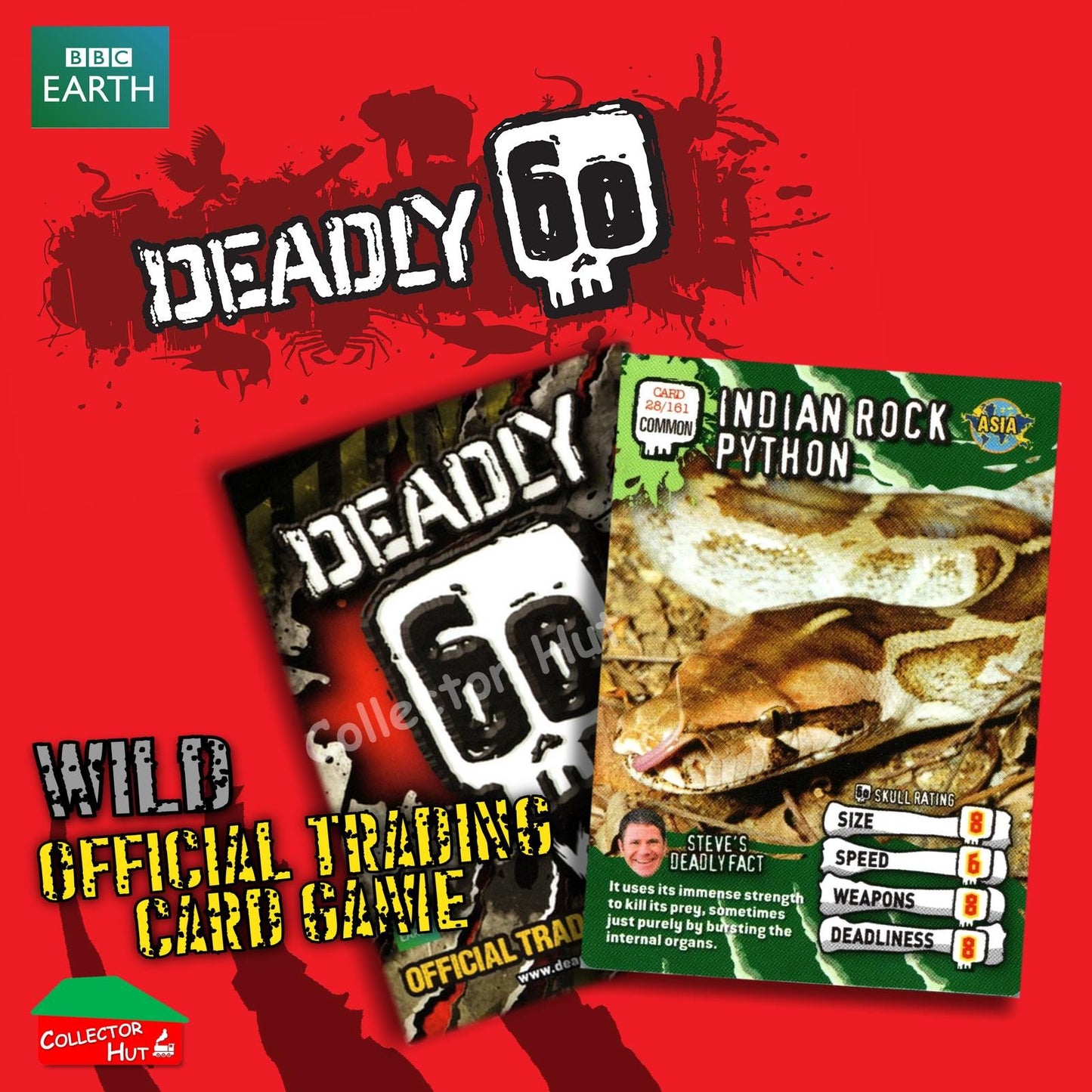 CBBC Deadly 60 WILD Trading Cards  Choose Your Cards