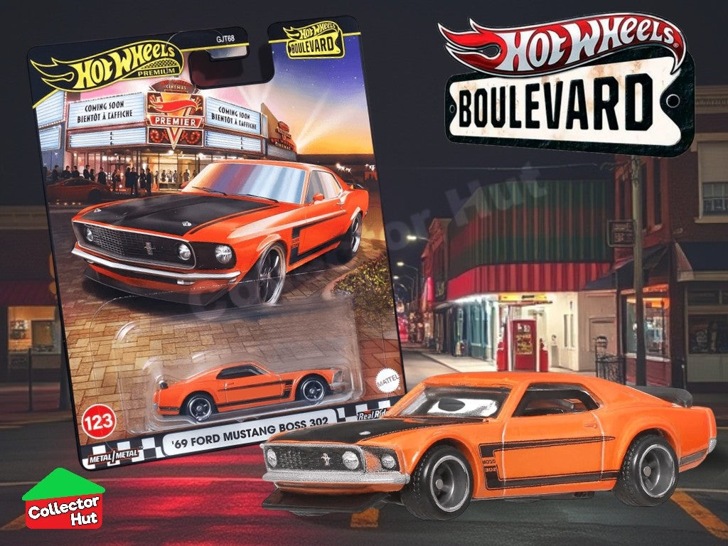 Hot Wheels Premium Boulevard GJT86 1:64 Die Cast Models NEW SEALED