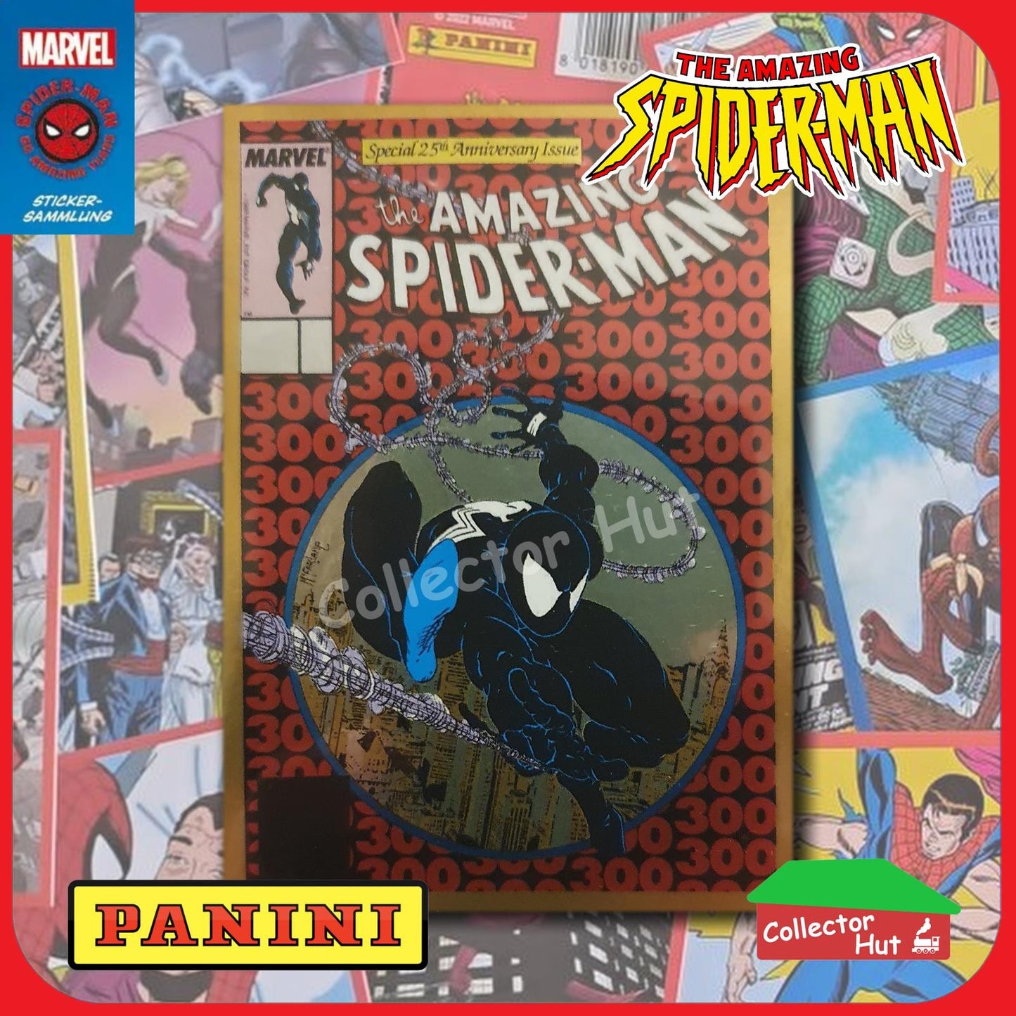 Panini The Amazing Spider-Man 60th Anniversary Sticker Collection Singles