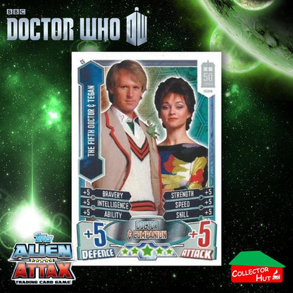 Topps Doctor Who Alien Attax 50th Anniversary Edition Companion Timeless Cards