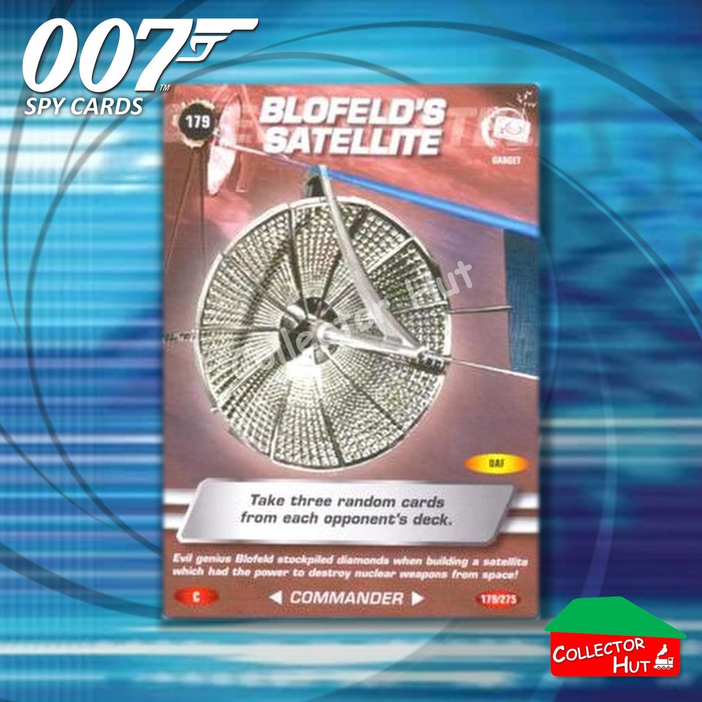 James Bond 007 Commander Spy Cards BASE COMMON YOU CHOOSE