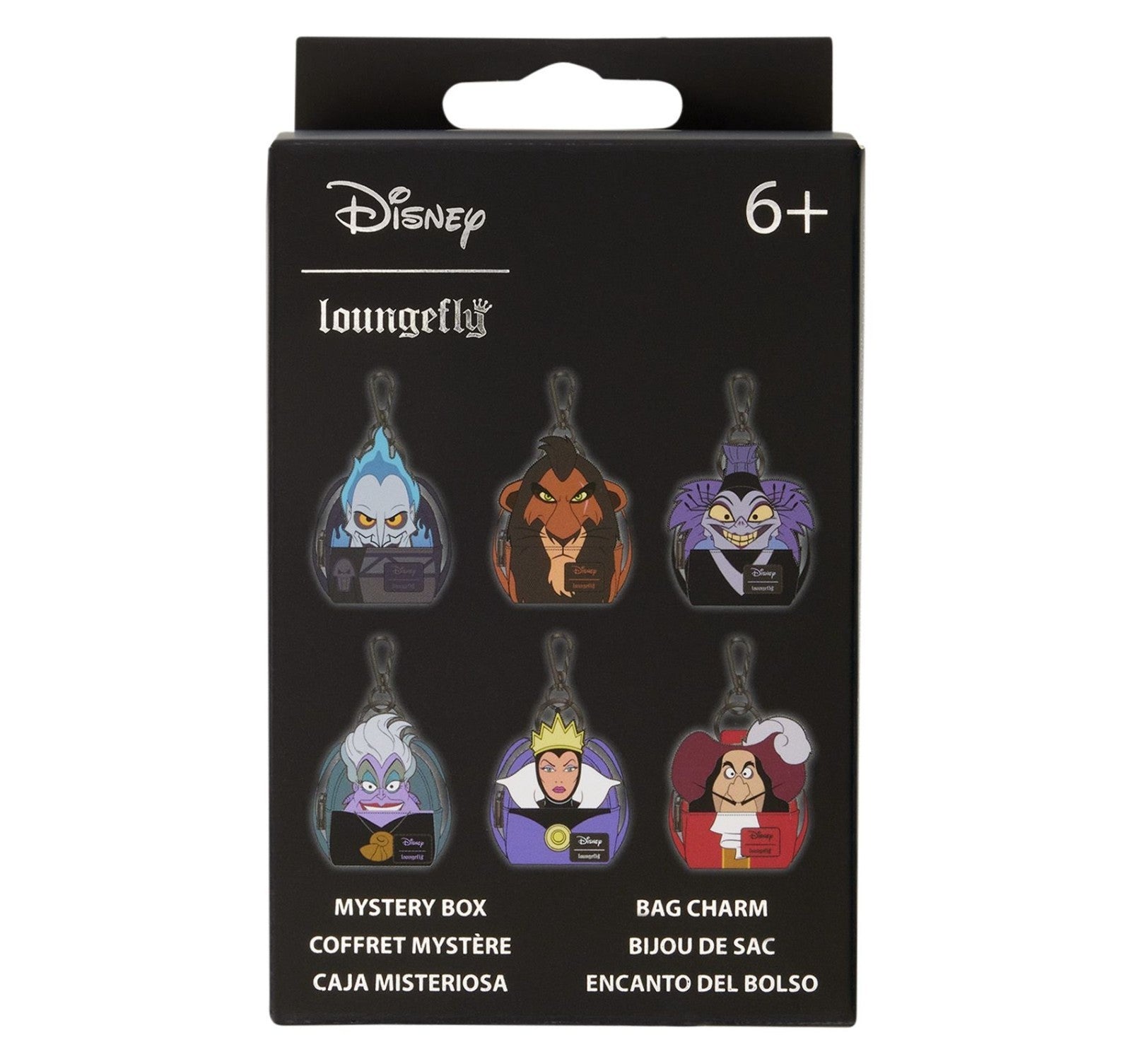Loungefly Disney Villains Mystery Bag Charms (IDENTIFIED)