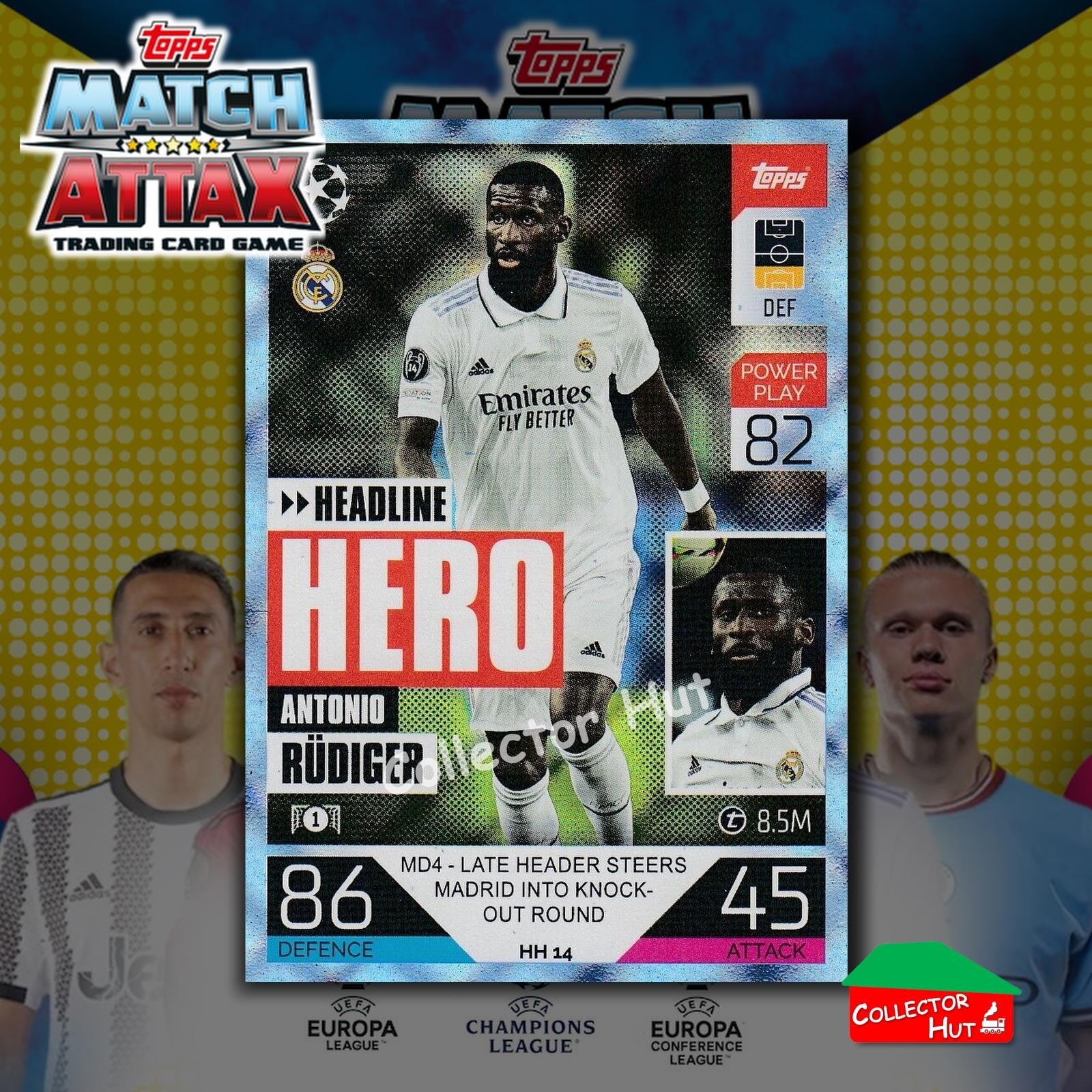 Topps Match Attax Extra 2022/23 Parallel CRYSTAL & EMERALD Cards YOU CHOOSE