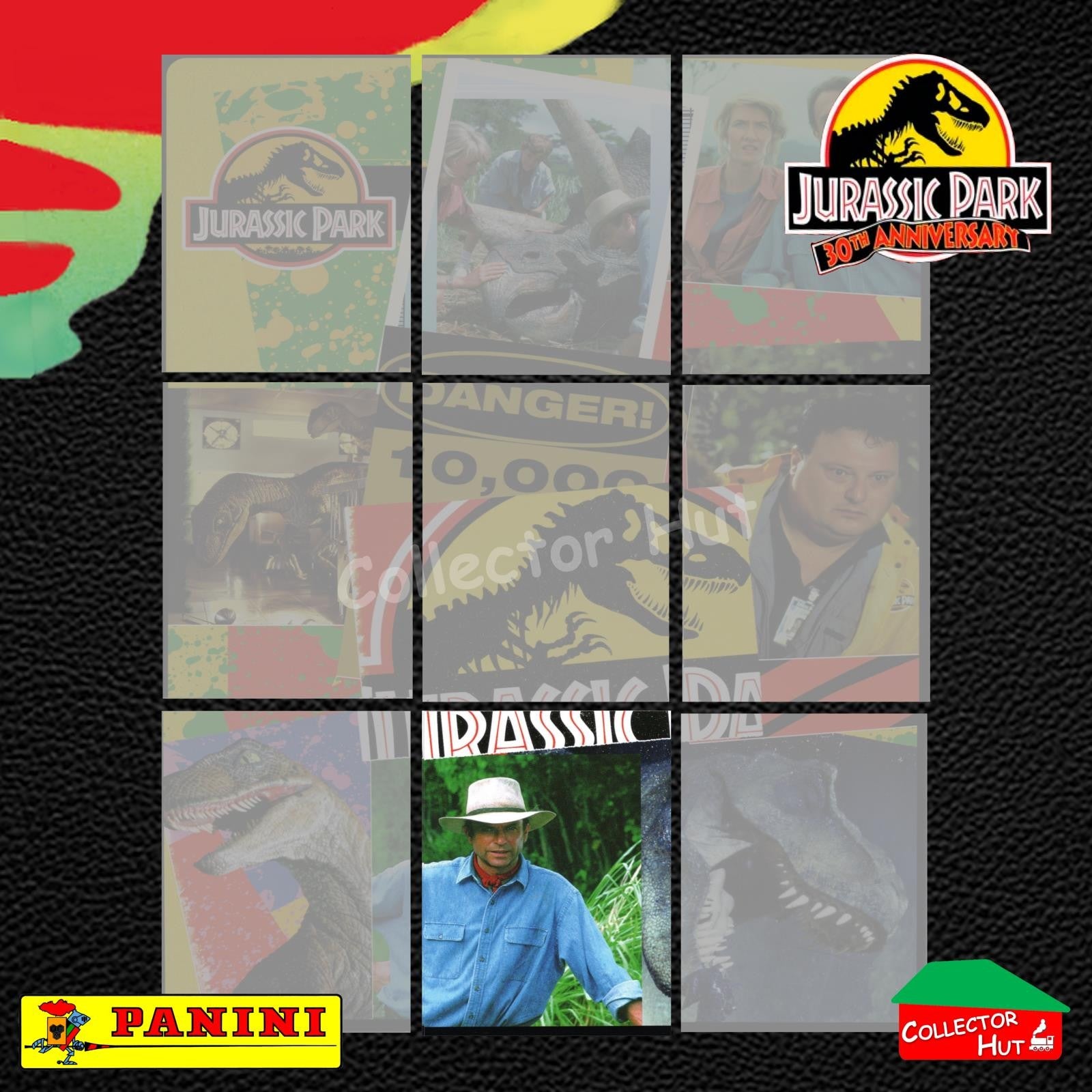 Jurassic World 30th Anniversary Trading Card Collection BASE CARDS #1-195