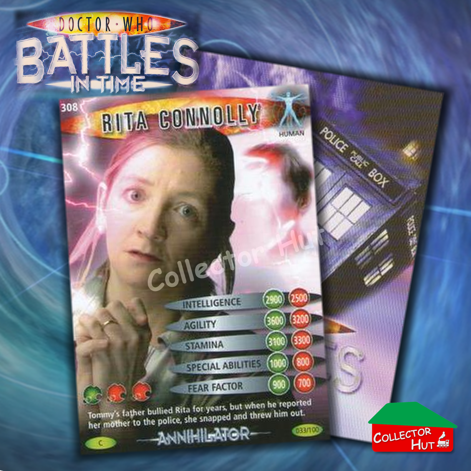 DOCTOR WHO Battles in Time #276-375 ANNIHILATOR RARE & COMMON Cards YOU CHOOSE