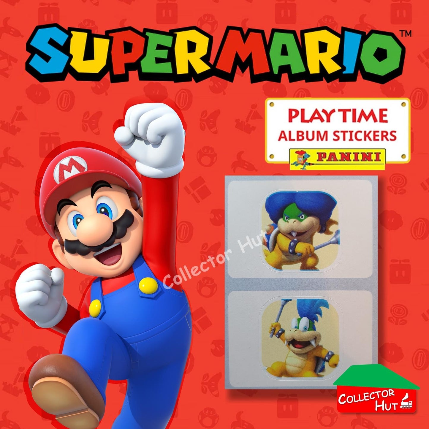 Panini Super Mario Playtime Sticker Collection Singles