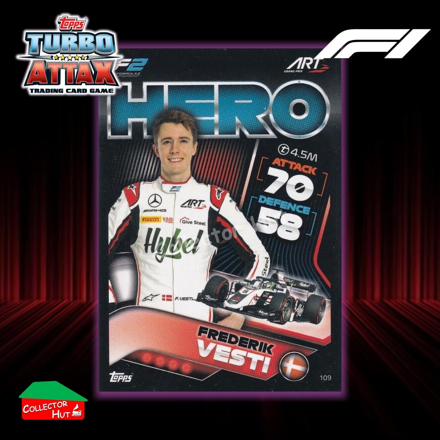 Topps Turbo Attax Formula 1 F1 2022 #1-131 Base Cards YOU CHOOSE