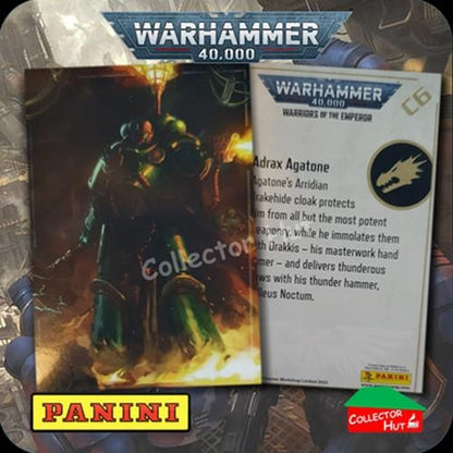 PANINI Warhammer 40,000 40k Warriors of the Emperor Trading Cards You Choose