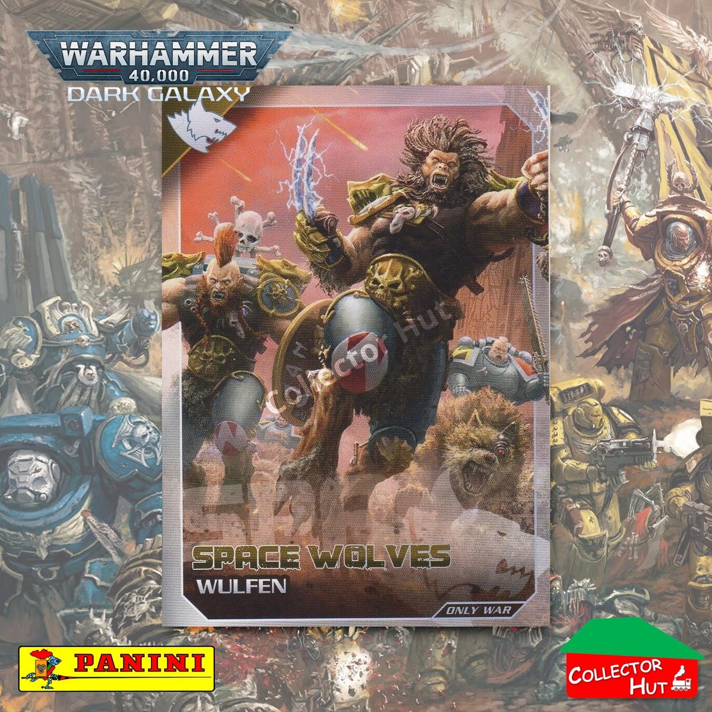PANINI Warhammer 40,000 Dark Galaxy Only War Base Trading Cards #1-225