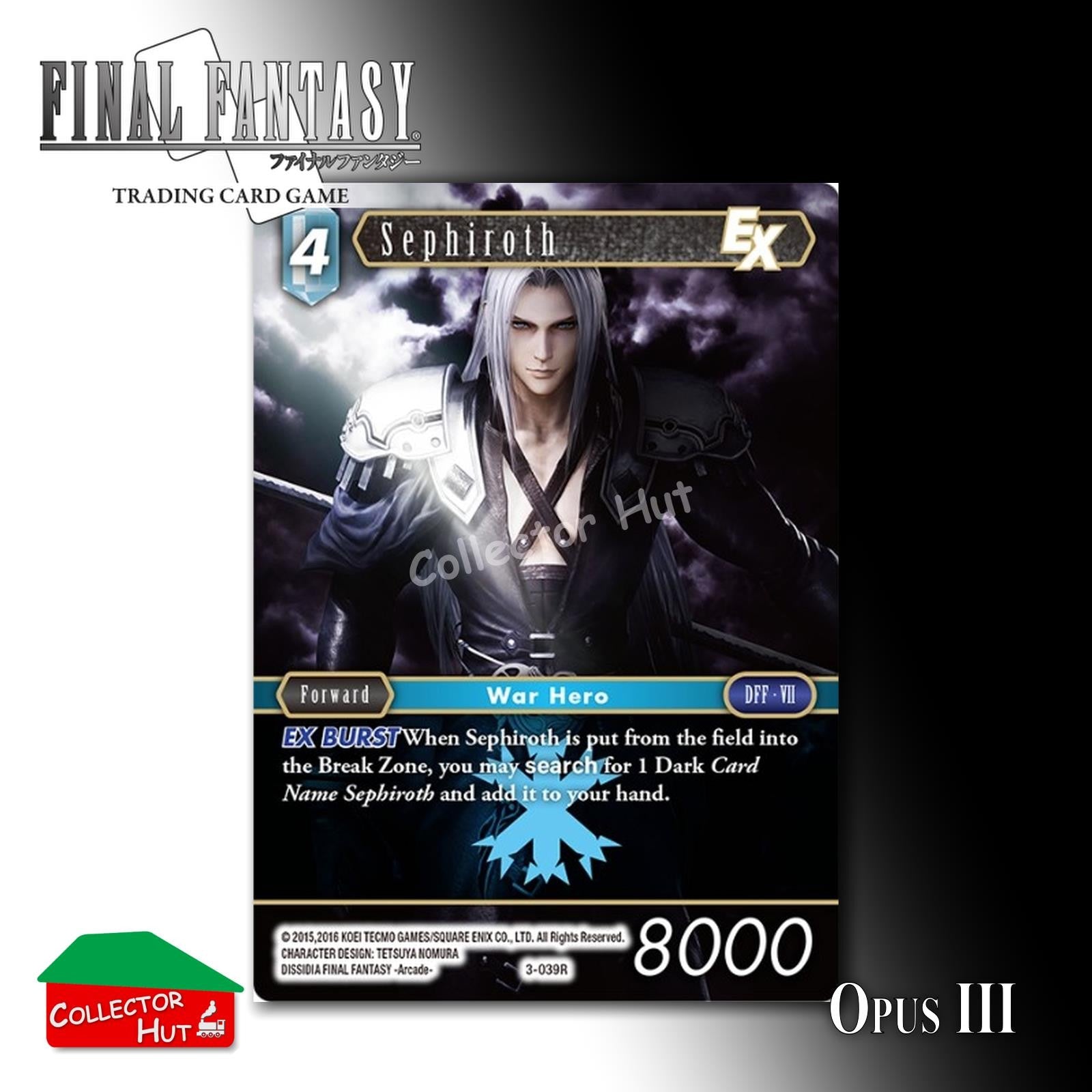 Final Fantasy Trading Card Game OPUS III 3 Singles You Choose