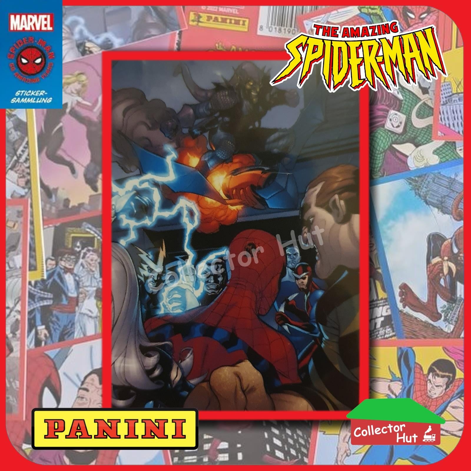 Panini The Amazing Spider-Man 60th Anniversary Sticker Collection Singles