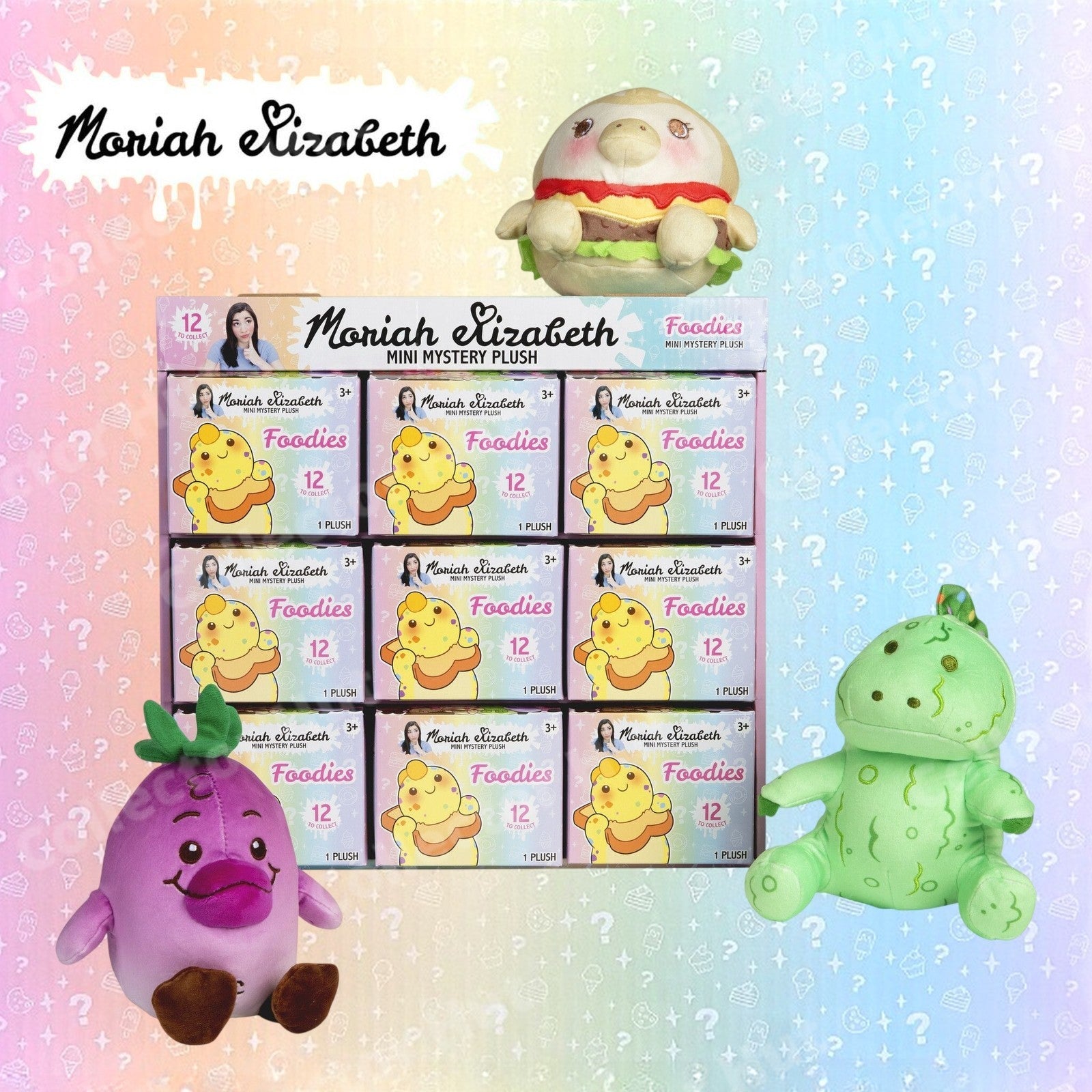 Moriah Elizabeth Mini Mystery Plush Series 5 FOODIES IDENTIFIED
