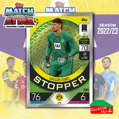Topps Match Attax Europa Champions League 2022/23 TCG Trading Cards Base 190-387