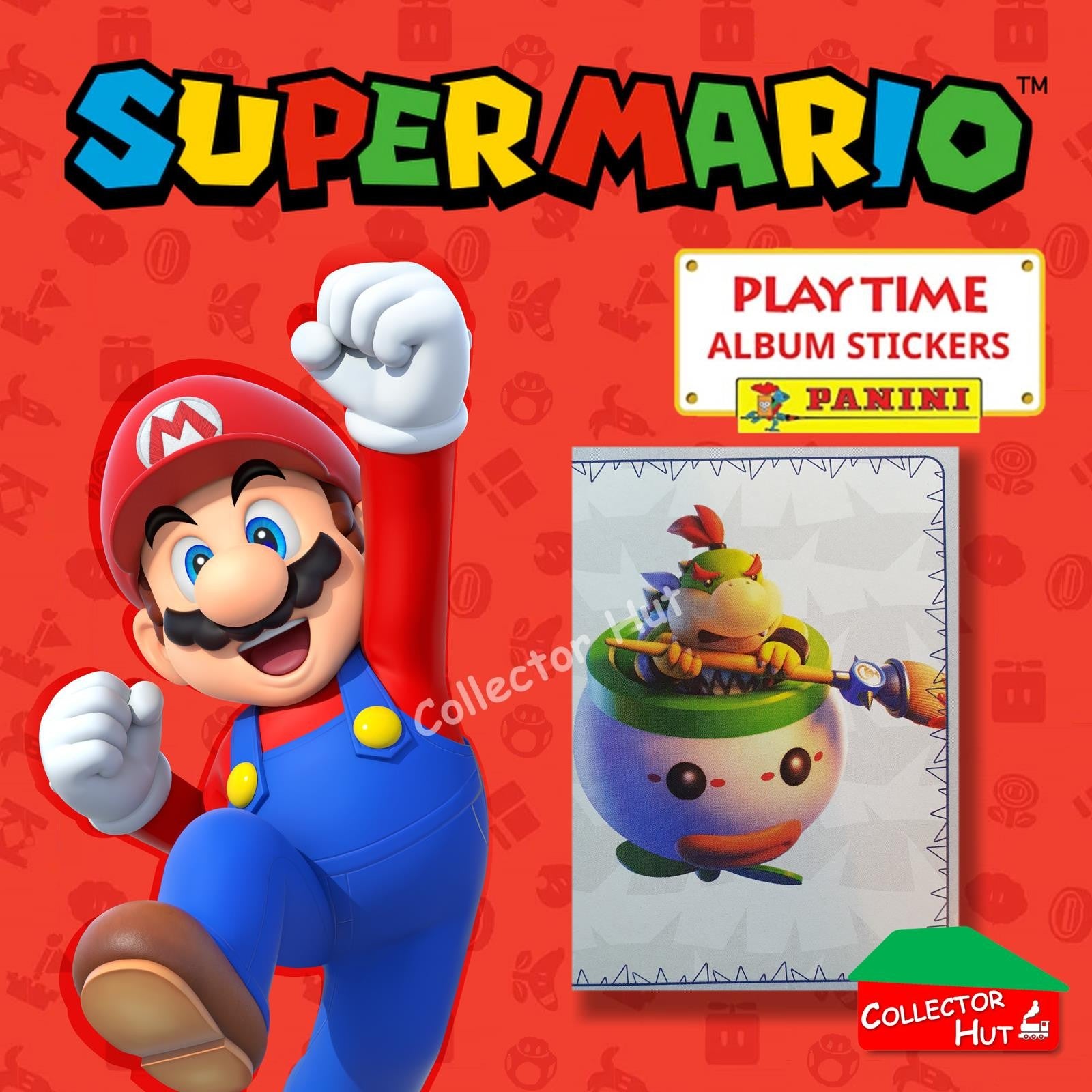 Panini Super Mario Playtime Sticker Collection Singles