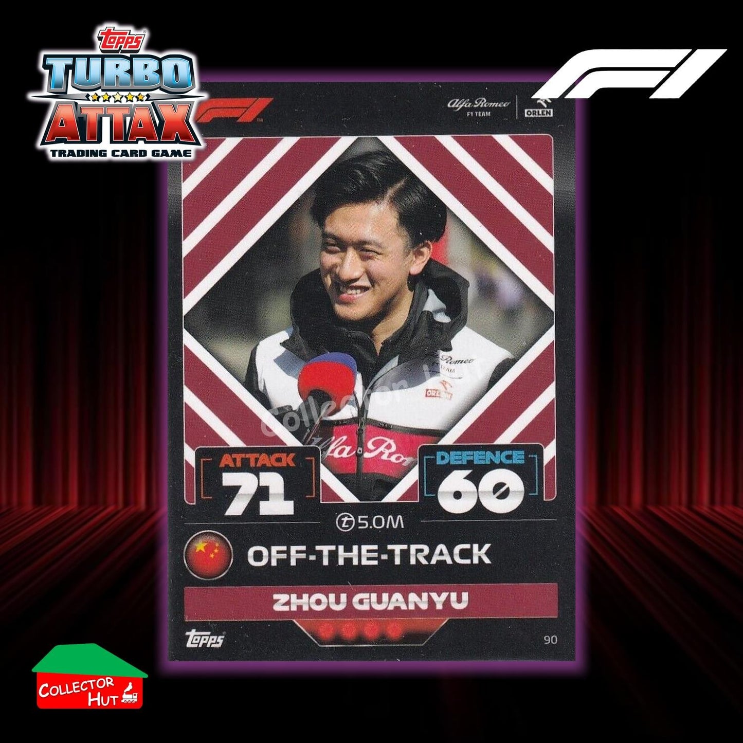 Topps Turbo Attax Formula 1 F1 2022 #1-131 Base Cards YOU CHOOSE