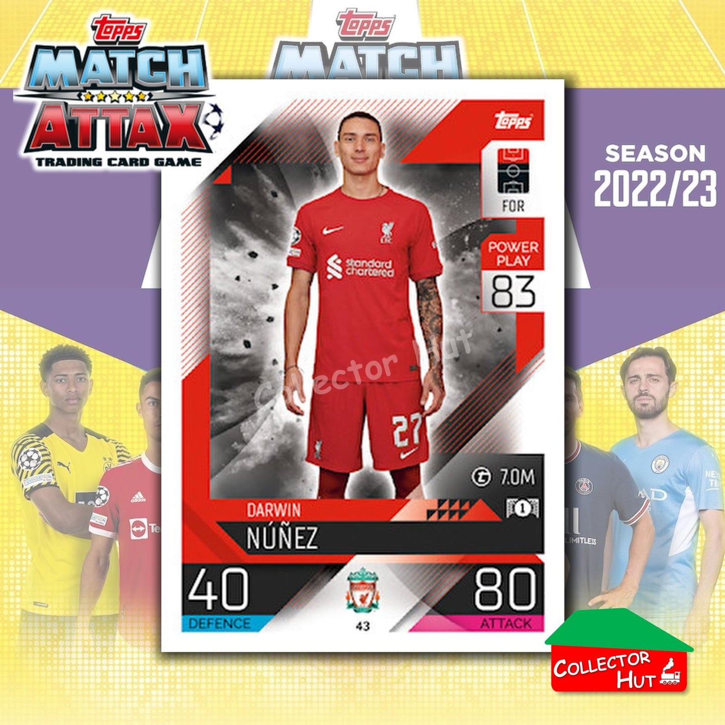 Topps Match Attax Europa Champions League 2022/23 TCG Trading Cards Base 1-189
