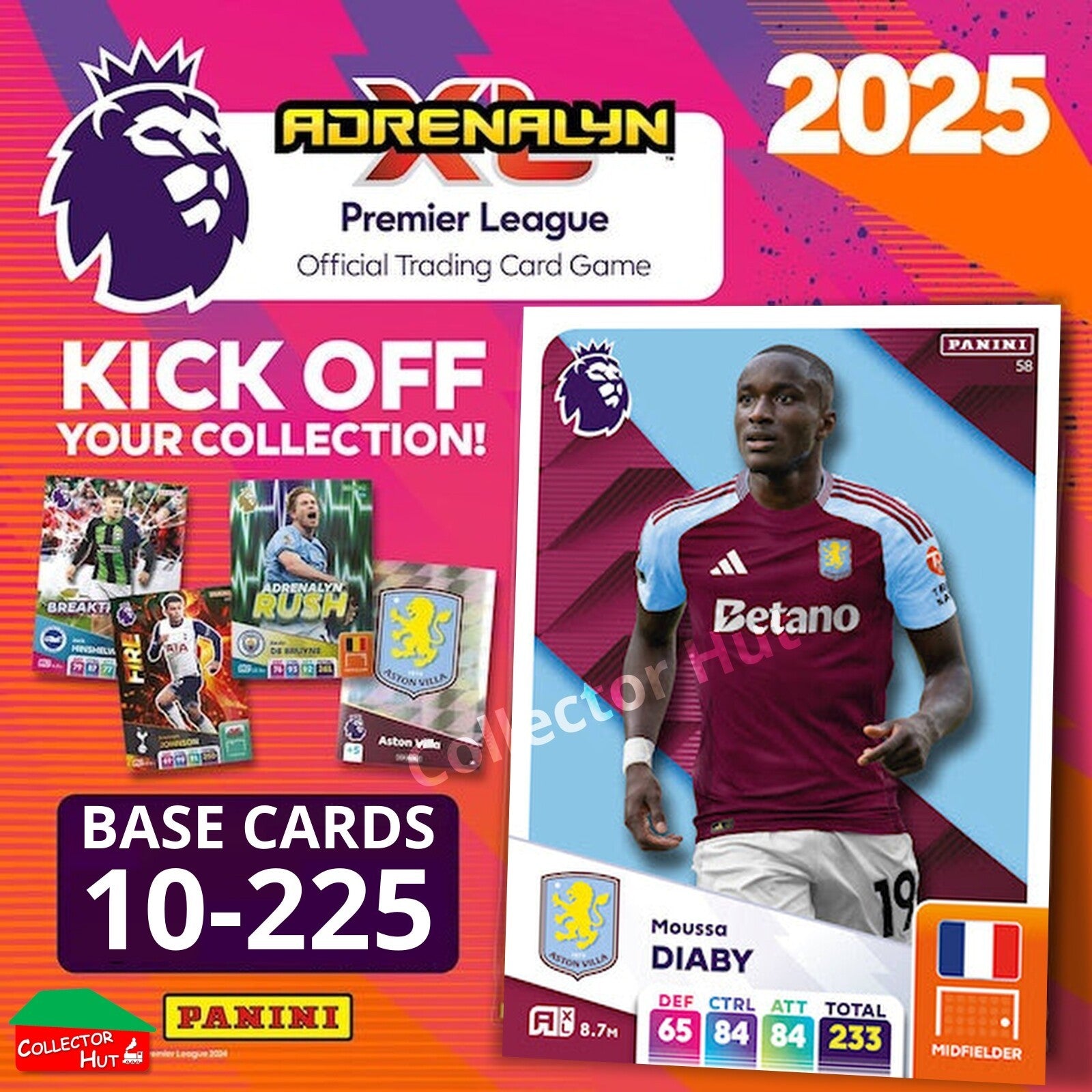 Panini Adrenalyn XL Premier League 2025 2024/25 Base & Foils #10-225