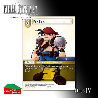 Final Fantasy Trading Card Game OPUS IV 4 FOIL CARDS You Choose