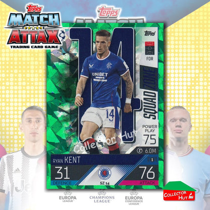 Topps Match Attax Extra 2022/23 Parallel CRYSTAL & EMERALD Cards YOU CHOOSE