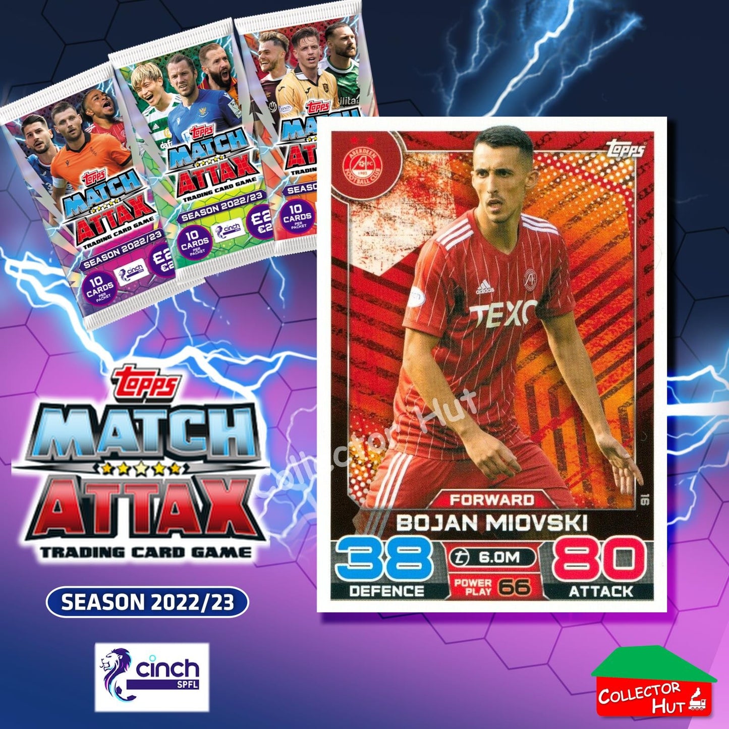 TOPPS MATCH ATTAX SPFL 2022/23 #1-162 Choose Your Card