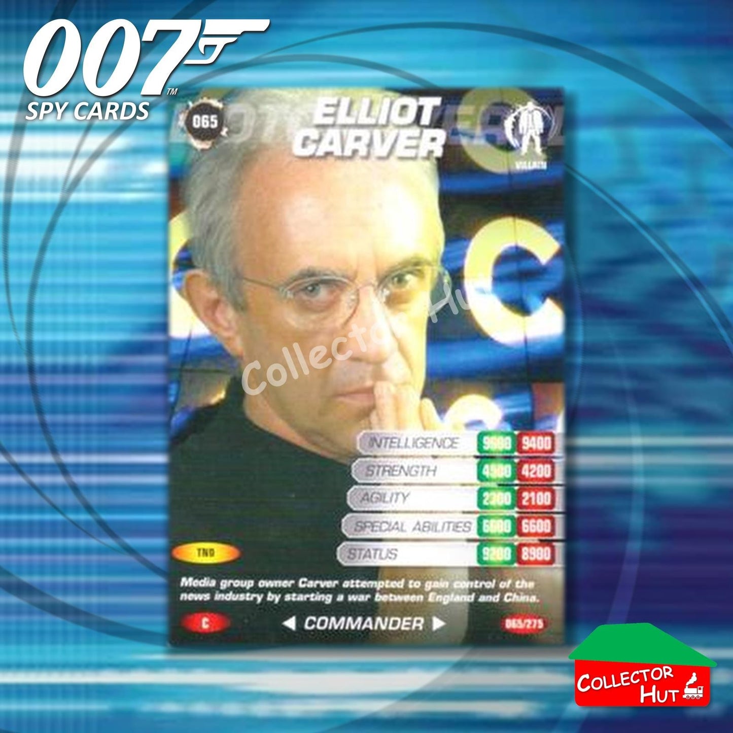 James Bond 007 Commander Spy Cards BASE COMMON YOU CHOOSE
